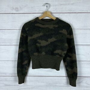 Ralph Lauren Military Camo Alpaca Wool Sweater XS